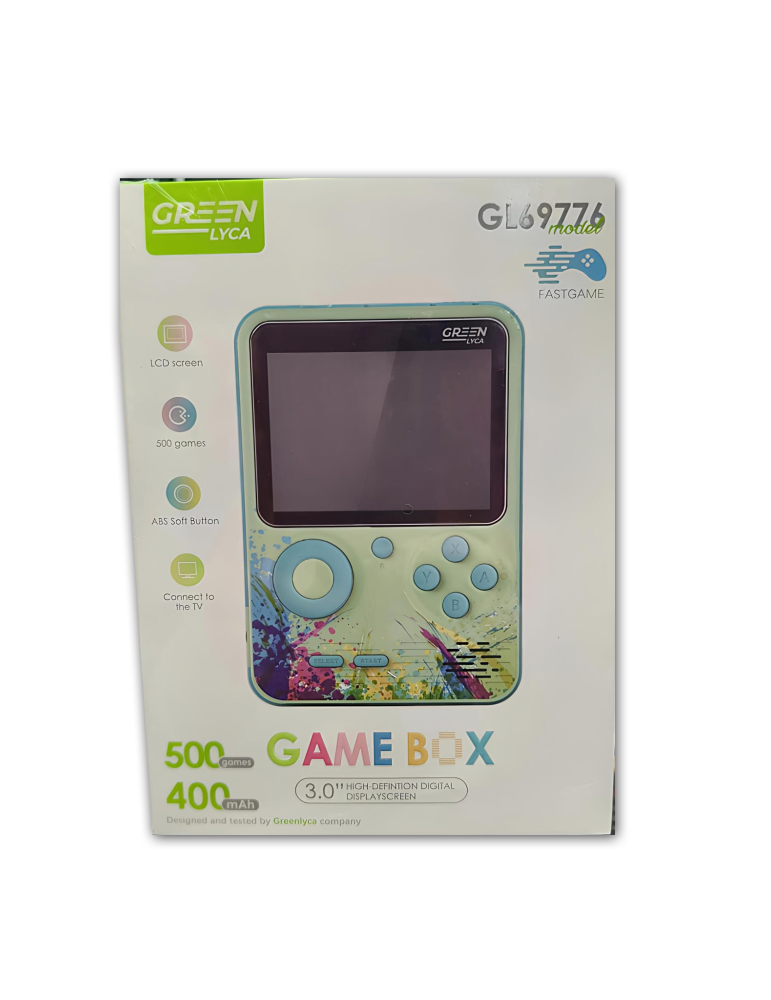 Žaidimų konsolė Green Lyca GL69776 - Savamrate.lt